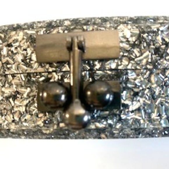 Edie Parker Silver ConfettiClutch - Picture 4 of 4